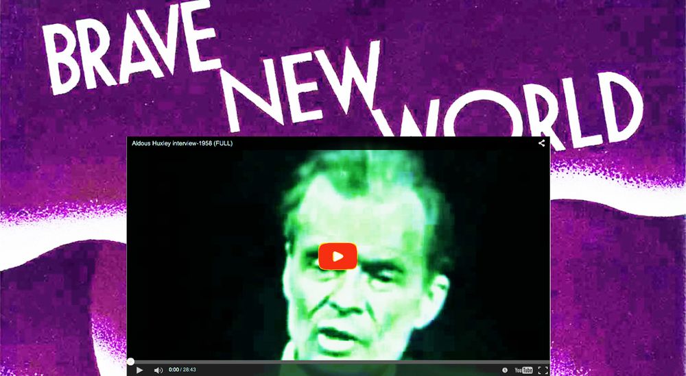 Happy Birthday, Aldous Huxley A Hauntingly Prophetic 1958 Interview