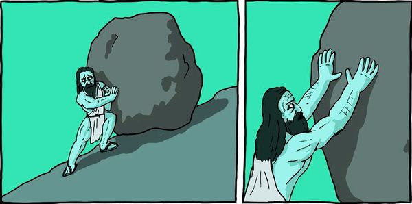 21st-Century Sisyphus: Brilliant Comic Asks if Your Life is Meaningless