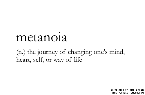 metanoia