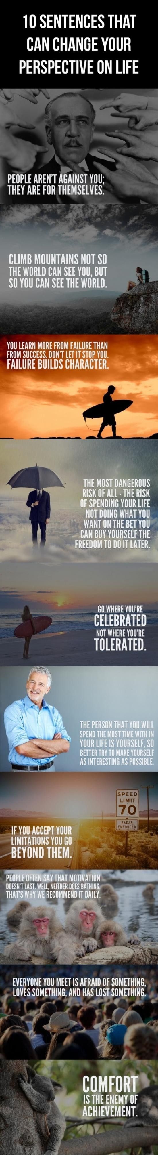 10 Sentences That Can Change Your Perspective On Life