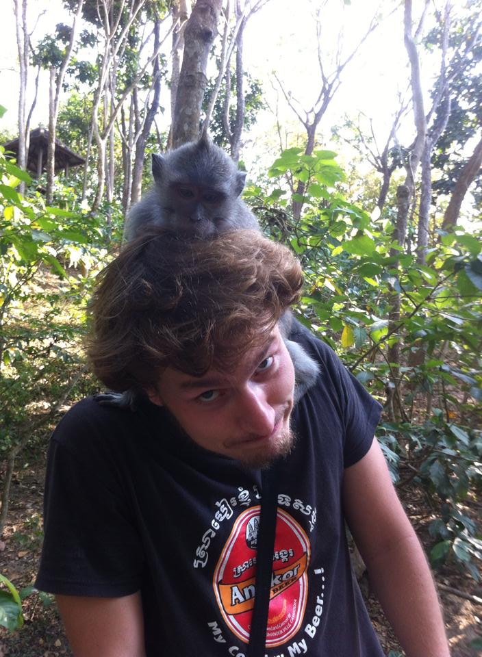 Monkeying around in Bali, Indonesia.