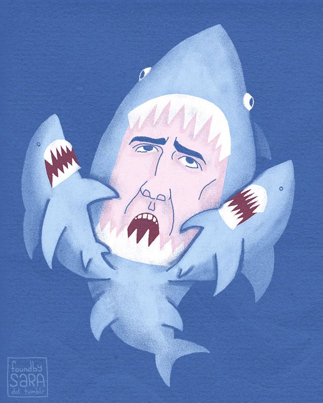 Nic Cage is Sharks