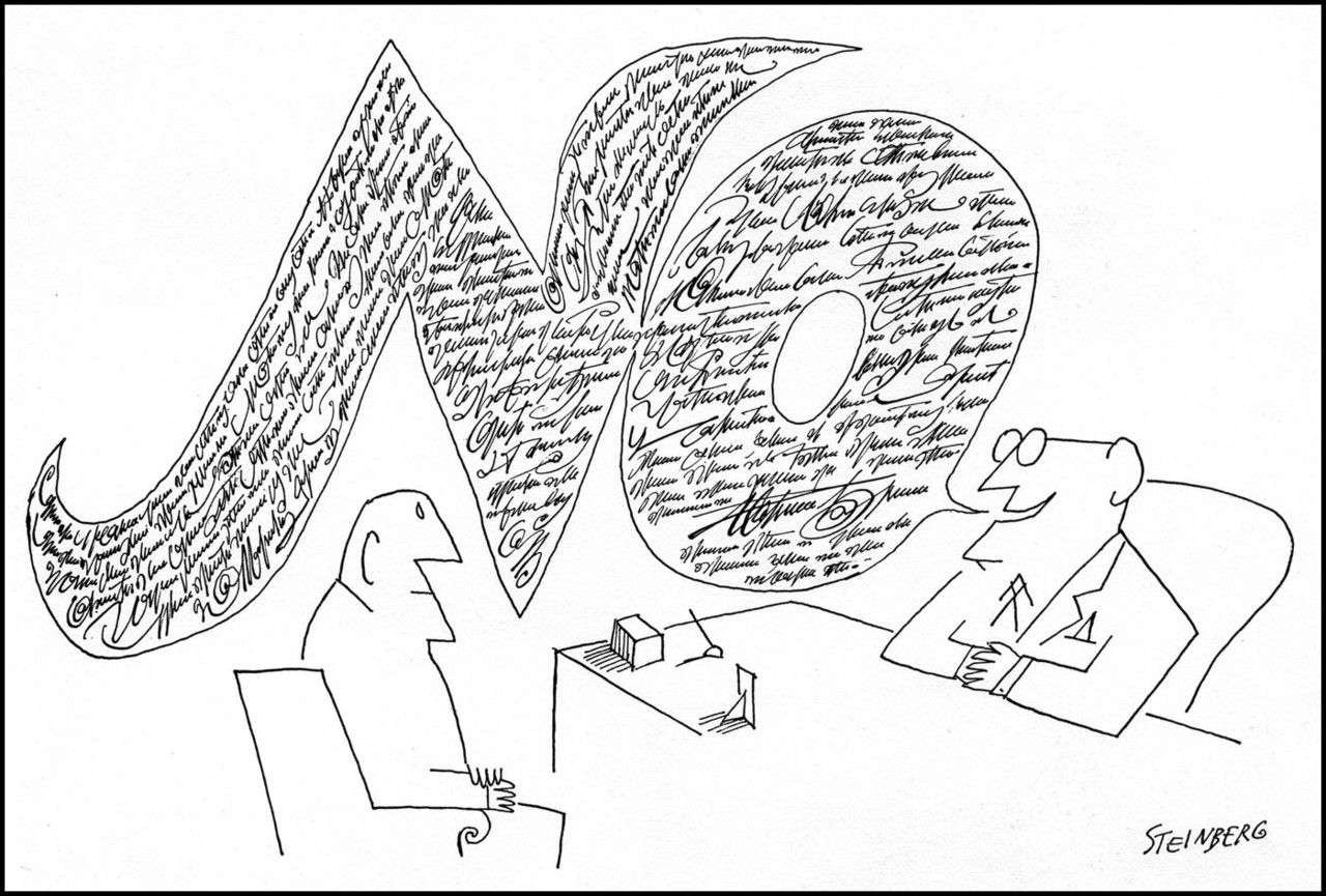 saul steinberg no