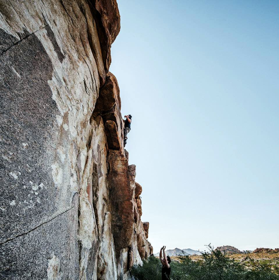 justin rock climbing