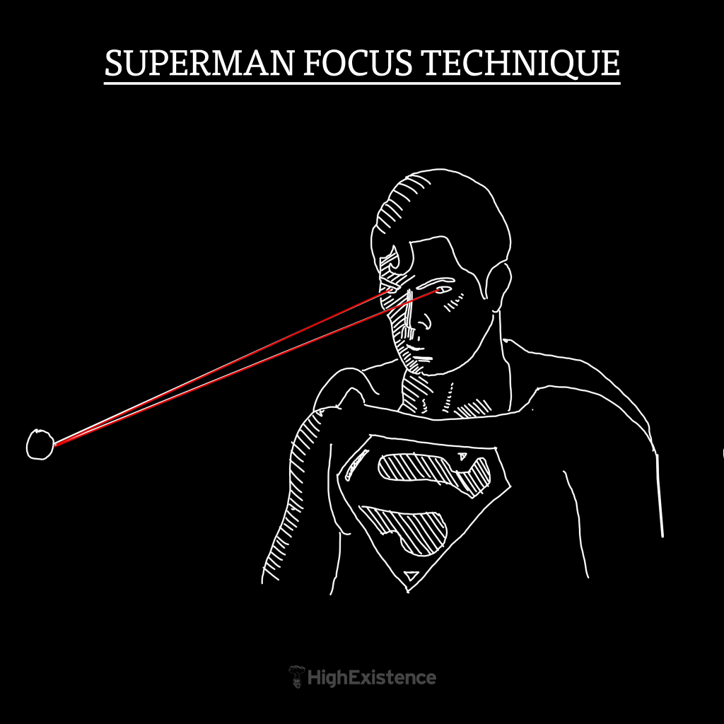 superman focus technique HE