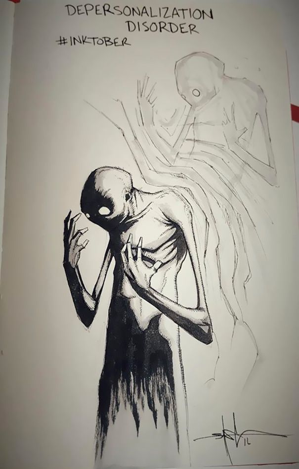 18 Disturbing Mental Illness and Depression Drawings | HighExistence