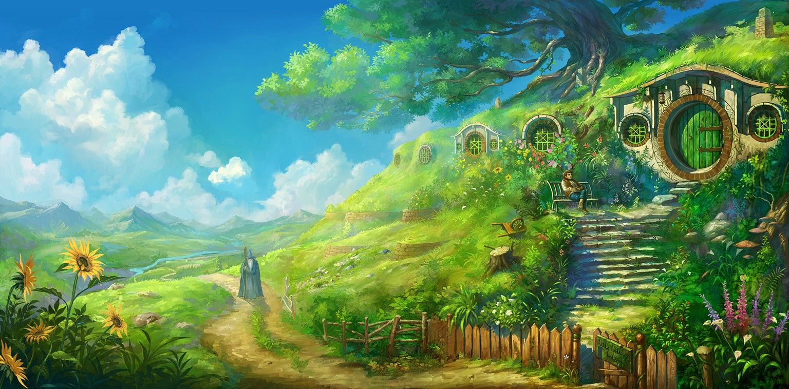 the shire illustration