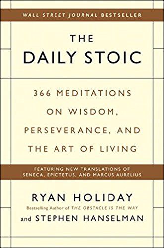daily stoic ryan holiday epic book list