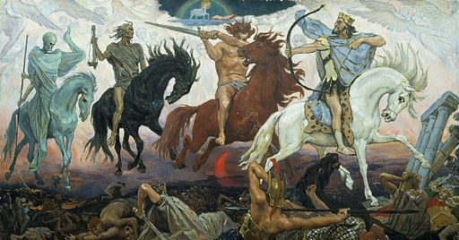Four Horseman of the Apocalypse by Viktor Vasnetsov