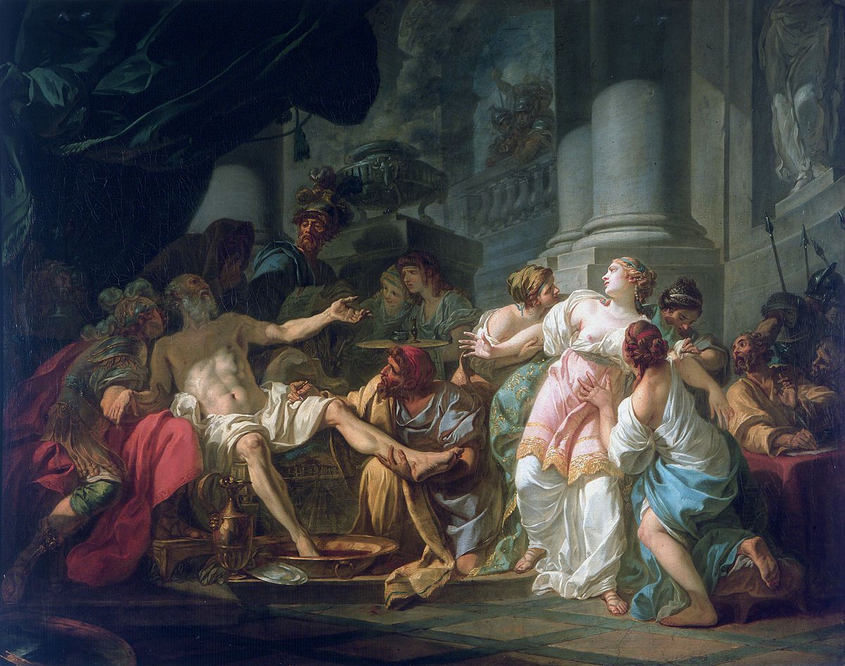 the death of seneca