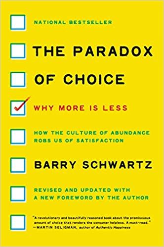 paradox of choice highexistence